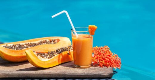 jus de feuilles de papaye pour le foie aux USA, Canada