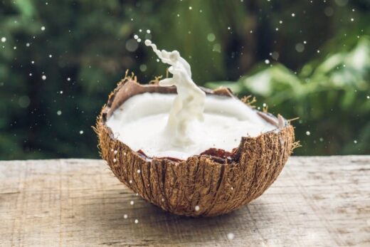 quels sont les bienfaits du lait de coco et du miel