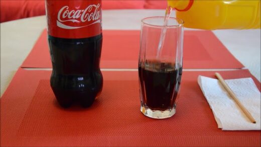 Mélange café et coca-cola