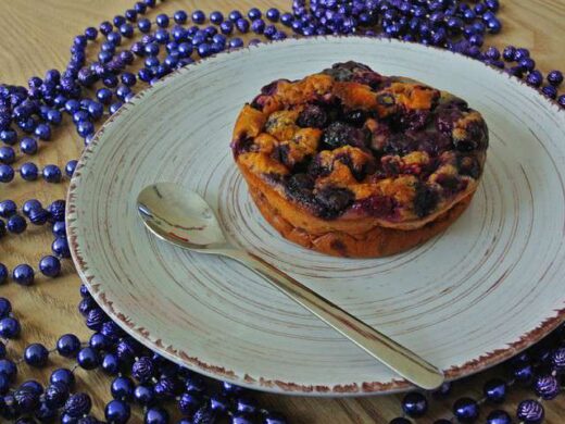 Recettes clafoutis aux myrtilles