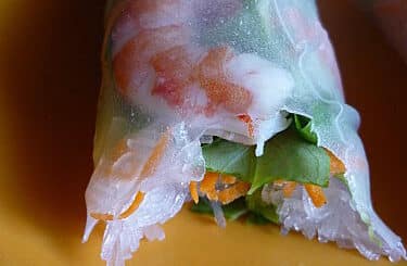 rouleau de printemps fait-il grossir
