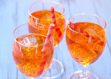 calories y a-t-il dans l'aperol spritz