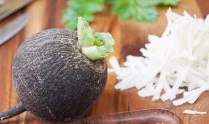 radis noir pour soulager le foie