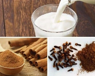 Clou de girofle et lait aphrodisiaque