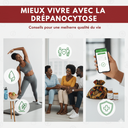 Comment vivre mieux avec la drépanocytose